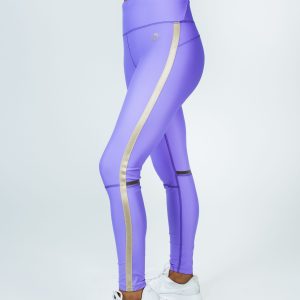 Block Tights Radiant Lilac - M