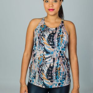 Ease Tank Mix Print - XXL