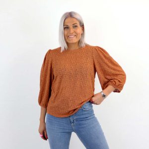 FAY 3/4 LACE TOP