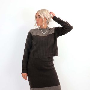 LAUREN CROP KNIT TOP