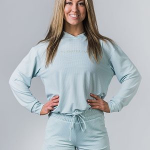 Mesh Hoodie Light Mist - XS