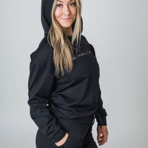 Mesh Hoodie Svart - S