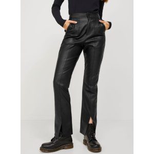 STELLA SLIM HW FAUX LEATHER PANT